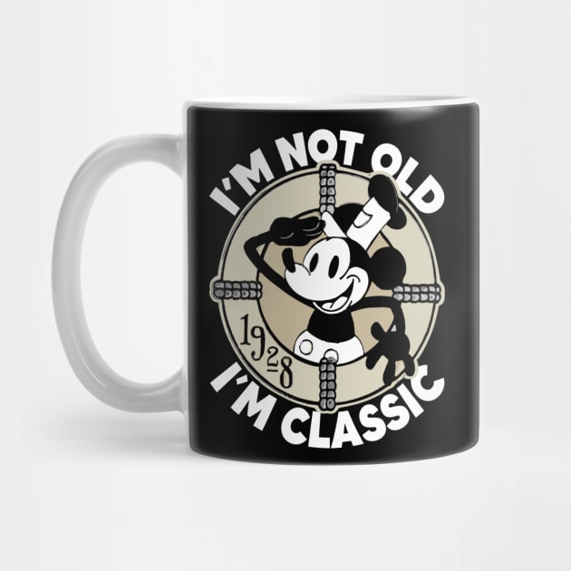 Steamboat Willie. I'm Not Old I'm Classic 3 by Megadorim